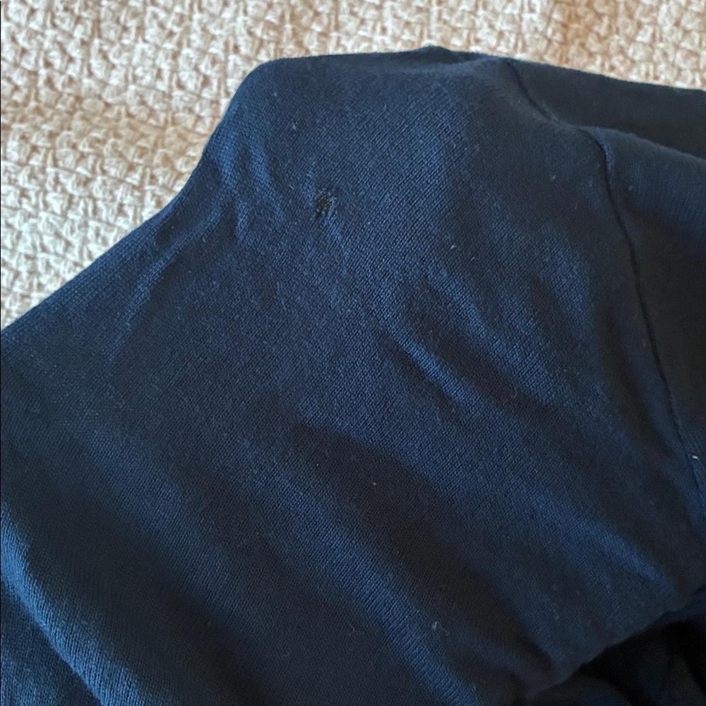 WHISTLES Navy Blue Crop Top - Picture 12 of 12